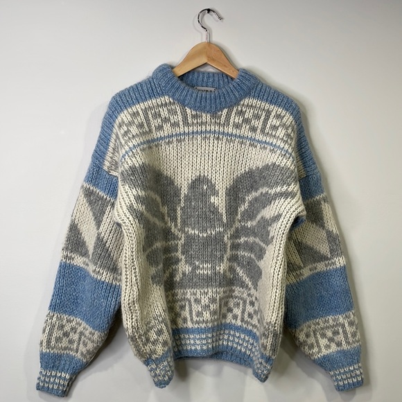 Vintage Chunky Wool Tundra Sweater - Picture 3 of 12